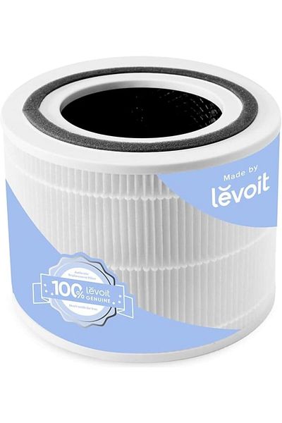 Levoit فلتر بديل لتنقية الهواء، 3 في 1 HEPA حقيقي، كربون نشط عالي الكفاءة، Core 300