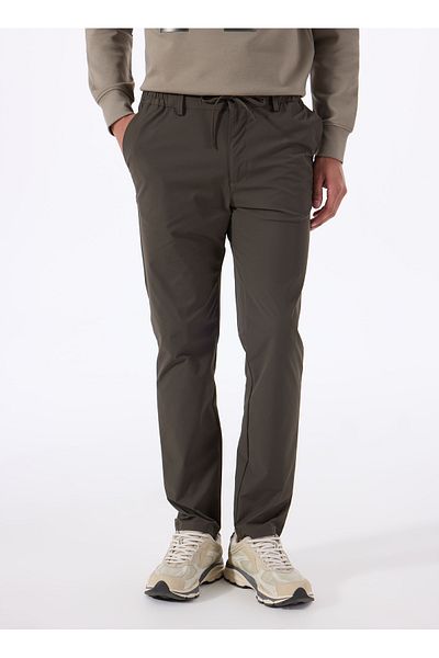 GMG FIRENZE Gmg Florence Normal Waist Normal Leg Slim Fit Khaki Men's Pants Gu25Mss01018