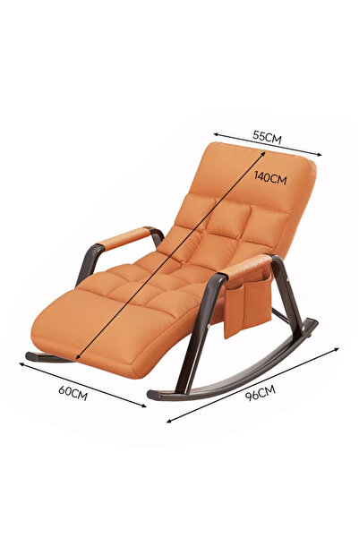 sharpdo Comfortable and Stylish Rocking Chair Perfectly Upholstered Lounge Chair