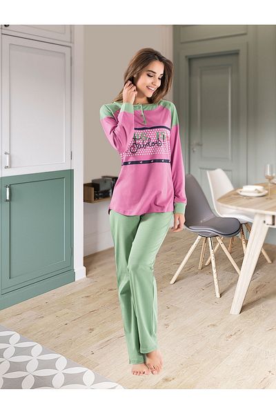 ALFA AKSESUAR 03 Long Sleeve Women's Pajama Set 1120