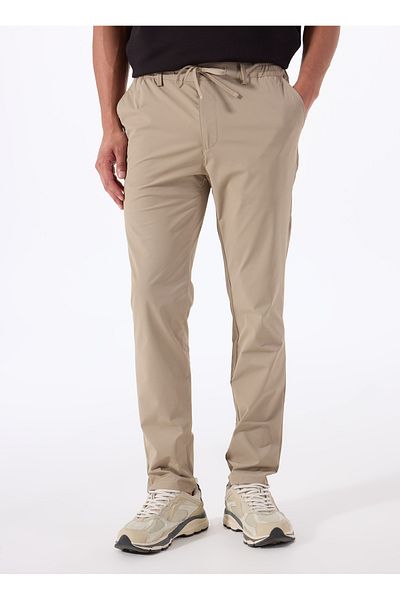GMG FIRENZE Gmg Florence Normal Waist Normal Leg Slim Fit Beige Men's Trousers Gu25Mss01018