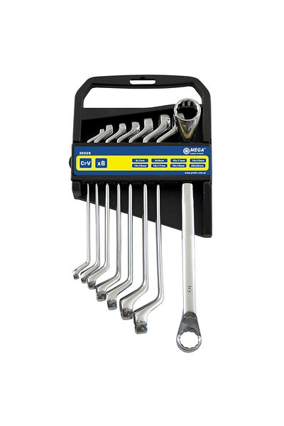 MEGA Set Chei Inelare Cotite Cr-Va 6-17Mm - 6P.