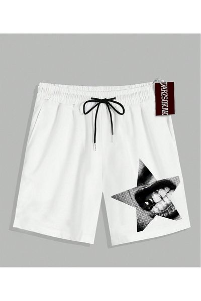Adrift Men's Unisex Combed Cotton Shorts Kod 42