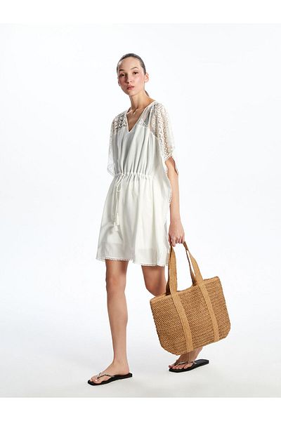 LC Waikiki Straw Women's Beach Bag