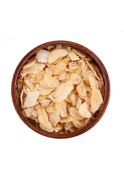 ALMARWANI Dried golden yellow garlic slices 500g