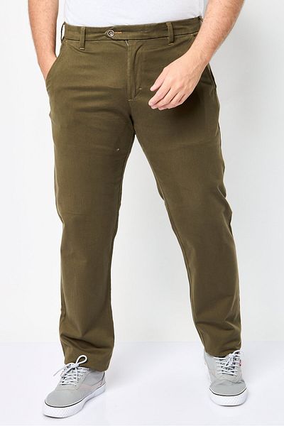 Harmont & Blaine Men Narrow Fit Embroidered Logo Chino Pants, Olive