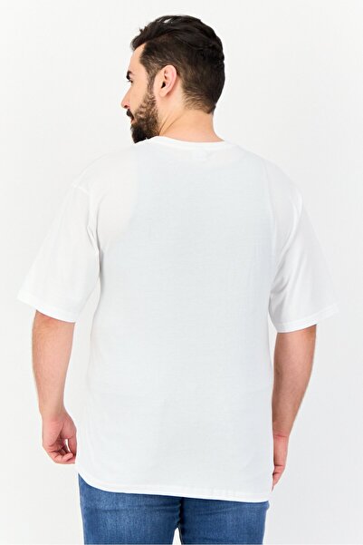 transformers Men Crew Neck Short Sleeves Graphic Print T-Shirt, White