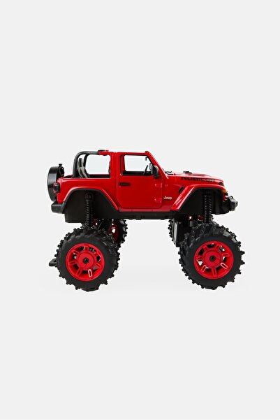 Rastar RC Scale 1/14 Jeep Wrangler Rubicon, Red
