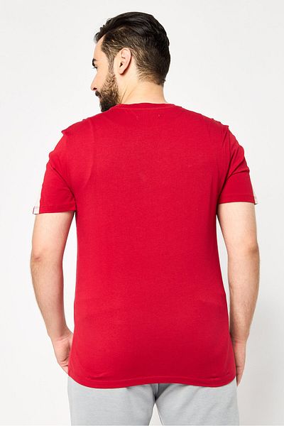 Scuderia Ferrari Men Sportswear Fit Short Sleeve Training T-Shirt, Red