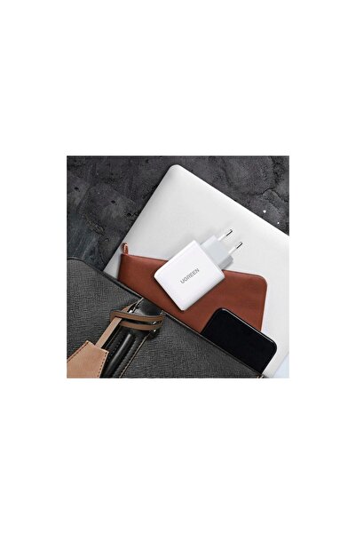 Ugreen Incarcator Priza Quick Charger 36W, 2 x USB 5V/3A, Alb