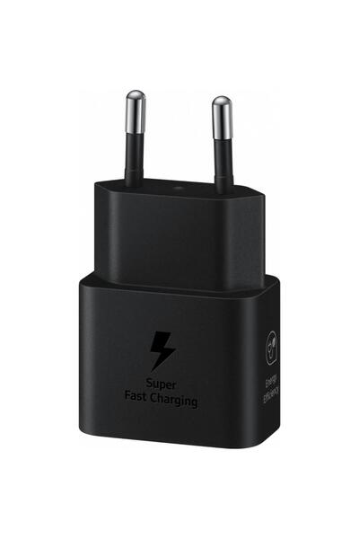 Samsung Incarcator Original Retea Super Fast Charging port USB Type-C, 25W, Negru