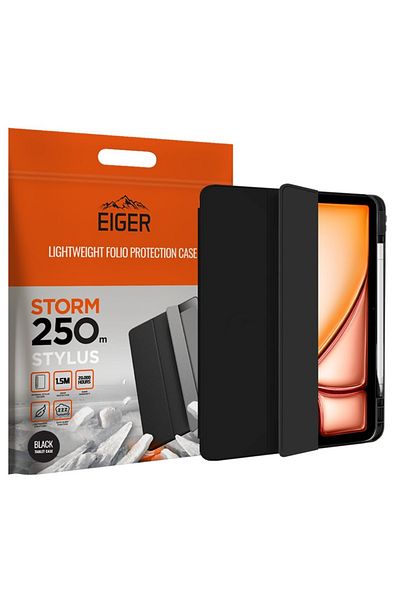 EIGER Case Storm 250m Stylus iPad Air 11 (2024) Black