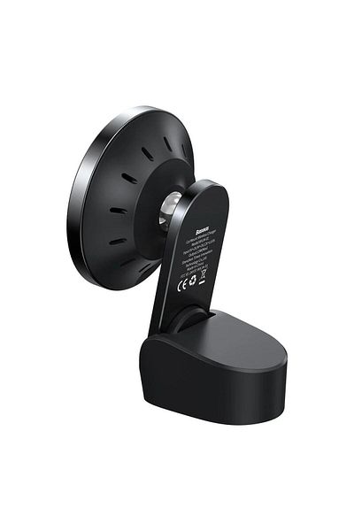 Baseus Big Energy Wireless Car Charger 15 W, Black
