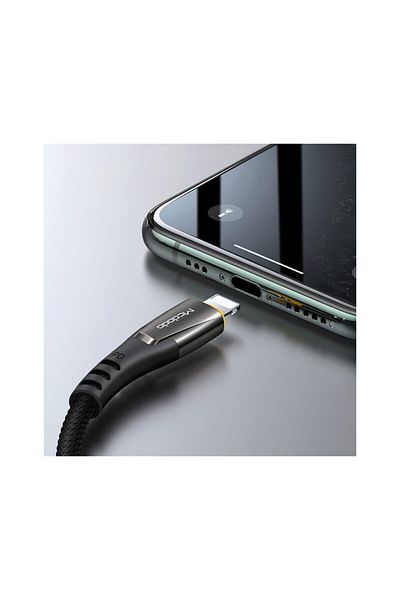 Mcdodo Cablu Lightning la Type-C Porsche Series PD Black