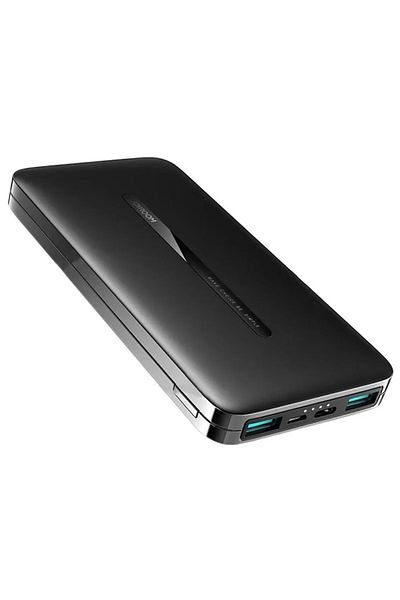 Joyroom External Battery 10000mAh, 2xUSB, Type-C, Micro-USB Black