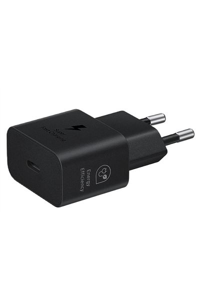 Samsung Incarcator Original Retea Super Fast Charging port USB Type-C, 25W, Negru