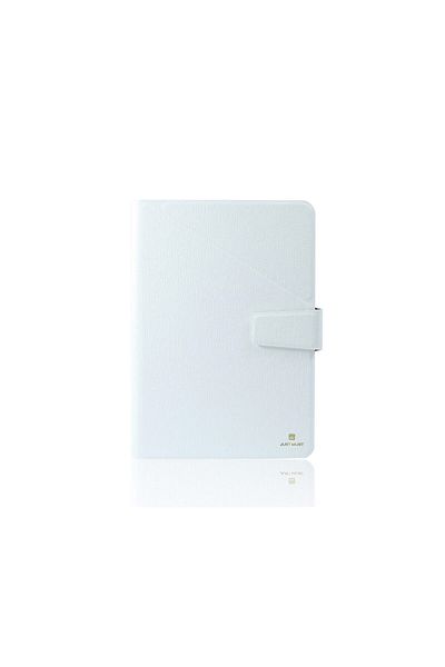 Just Must Tablet Case 8" - 9" Just Must Flip Joy Universal White (non-slip material)