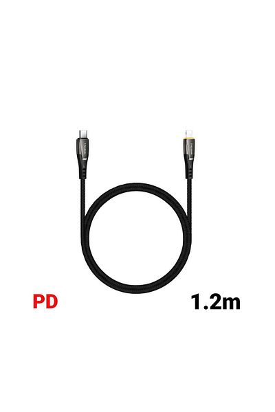 Mcdodo Cablu Lightning la Type-C Porsche Series PD Black