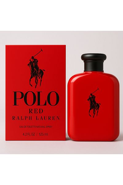 style iconic Polo Red Eau de Toilette for Men – 125ml