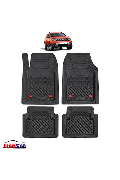 TEAMCAR ® Covorașe auto tip tavă compatibile cu Dacia Duster II (facelift 2021)