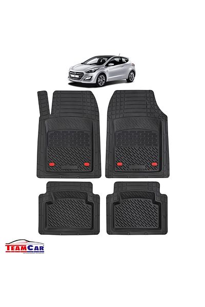 TEAMCAR Covorașe auto Hyundai i30 II (2012-2017) - Tip tavă din cauciuc