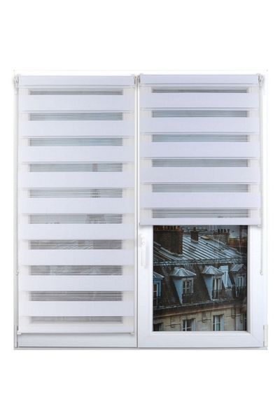 Luance Zebra Day-Night Roller Blinds 120 x 180cm