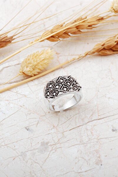 Sümer Telkari Taşsız Ayarlanabilir Gümüş Yüzük 5981