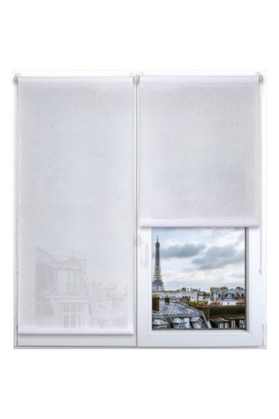 Luance Elegant Design Sheer Screen Roller Blinds 90 x 180cm
