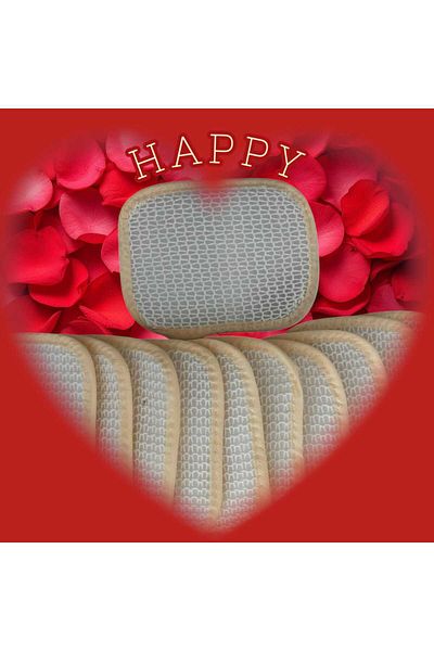 ilkadimbuklet "Set of 11 Cotton Bath Loofahs 12X16 cm |   "For Hotel, Spa, Turkish Bath, Sauna, Beauty Center"