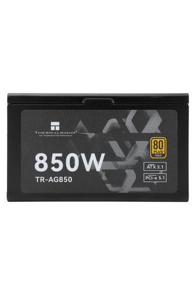 ThermalRight وحدة إمداد طاقة TR-AG 850 Gold 80+، ATX 3.1 - أسود