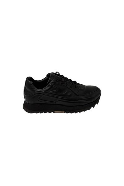 CLASS WOOD 3003 Classic Stylish Leather Shoes Black
