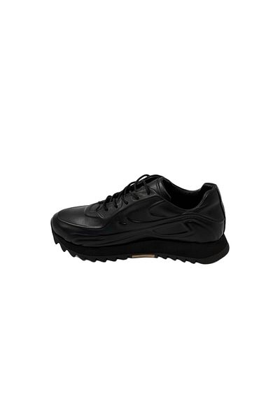 CLASS WOOD 3003 Classic Stylish Leather Shoes Black