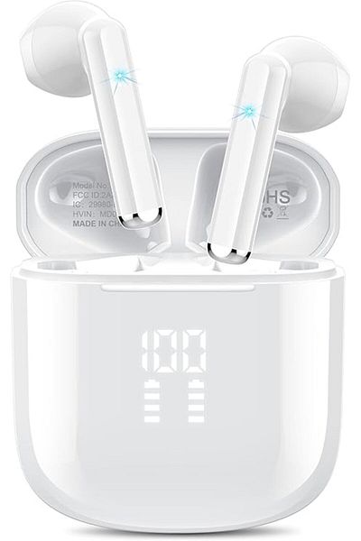 ELECTRONIC In-Ear Headphones OYIB MD 058 A, Portable Charging Case, Touch Control, TWS, Bluetooth 5.3, Waterpro