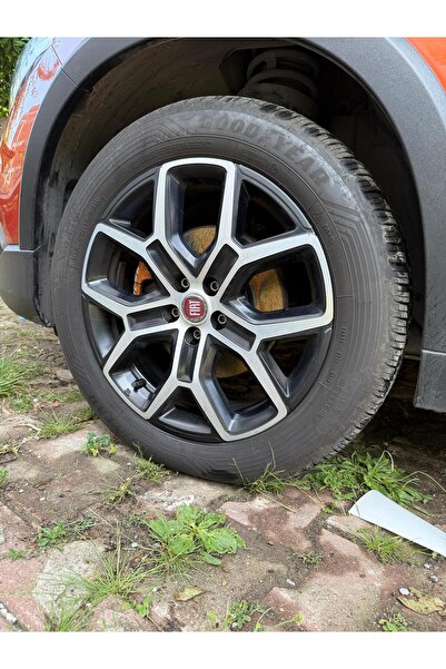 Fiat Egea Cross Jant Sticker Mat Siyah