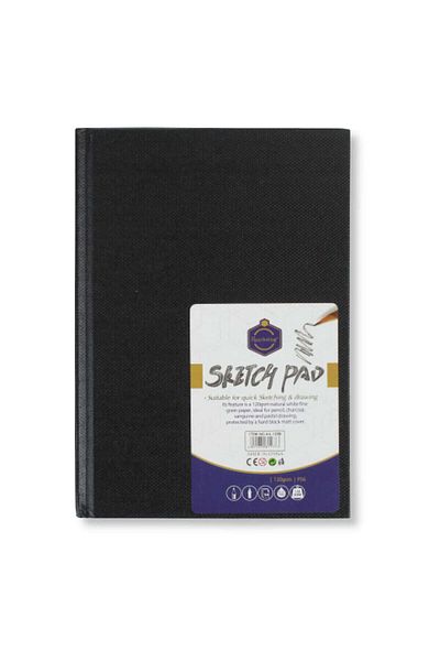 Keep Smiling Caiet de schițe Hardcover Copertă rigidă A4 120 g 56 coli Crayon