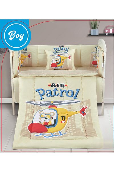 NAJMA 5-piece summer crib bumper pad to give your child comfort