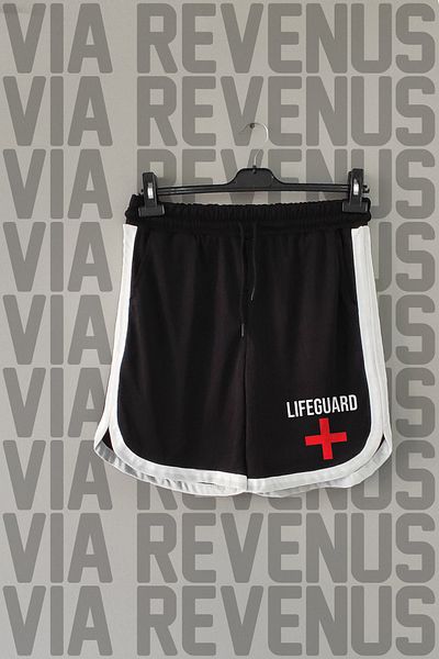 Vordevia Αθλητικό σορτς προπόνησης Lifeguard / Lifeguard με στάμπα με λεπτομέρεια σωλήνων