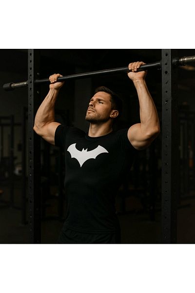 Joynest Tricou Compresiv BatMan-Black - XL