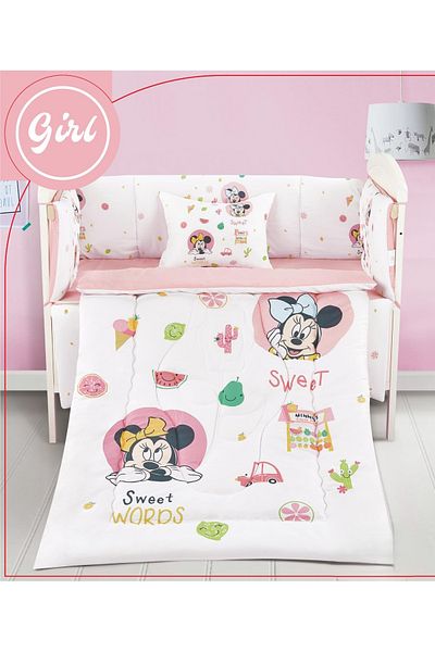 NAJMA 5-piece summer crib bumper pad to give your child comfort