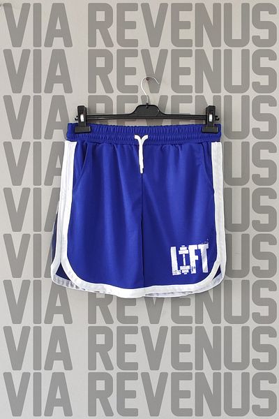 Vordevia Αθλητικό σορτς προπόνησης με στάμπα Lift Gym με λεπτομέρεια
