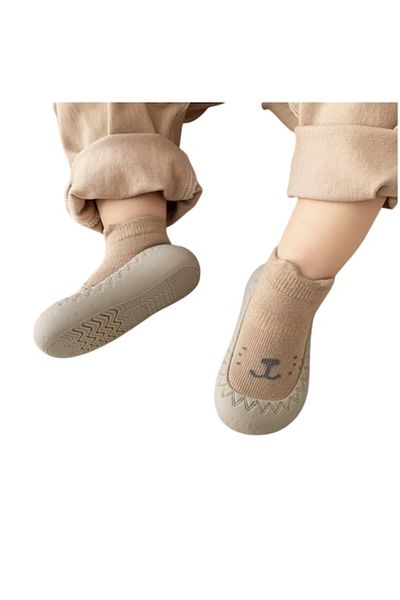 The Casius. Anti-slip and Anti-odor Baby Slippers, Sock Style