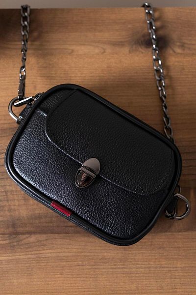 MRHERO Mr Hero Women's Leather Bag - Black - 502