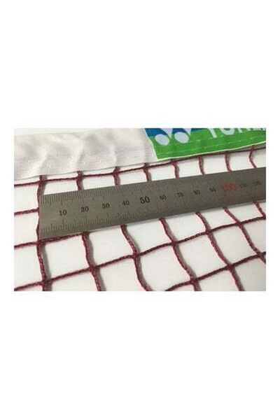 HALAMODO Canvas Durable Polypropylene Net Portable Indoor Badminton Volleyball Net 6.1m * 0.76m 31*31*31cm