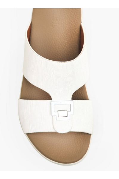 LBL by Shoexpress Boys Metal Accent Slip-On Arabic Sandals