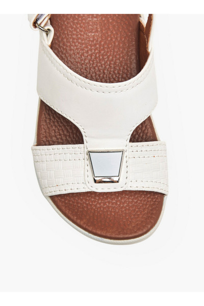 LBL by Shoexpress Boys Textured Arabic Sandals with Hook and Loop Closure