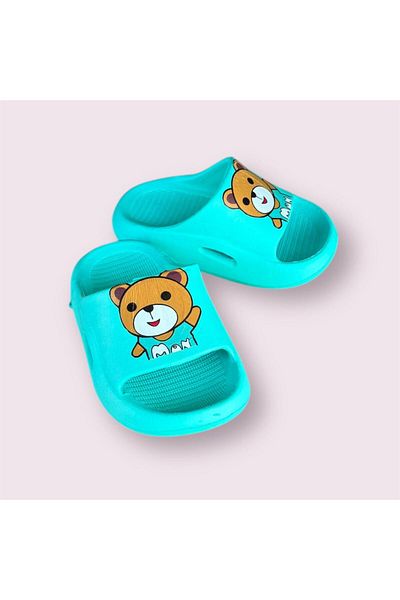 İpek Silk Duck Colorful Soft Soft Printed Beach Pool Daily Slippers