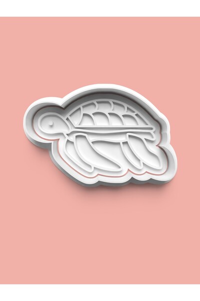 AKTASTORE قالب بسكويت السلاحف البحرية وقالب عجينة السكر