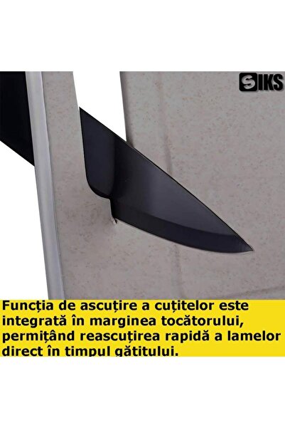 SIKS Multifunctional 4-in-1 Chopper, Meat Defrosting Plate, Stainless Steel, Size L, 36.5 x 25 cm