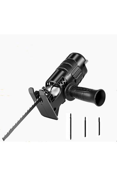 OEM Jigsaw or pendulum saw adapter, for electric drill, multifunctional, portable, with 3