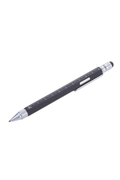OEM Multifunctional pen with magnet - Black, Retractable, Black